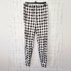 Buffalo plaid Halloween pumpkin buttery soft Leggings